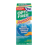 Alcon Opti-Free RepleniSH; multi-purpose disinfecting solution for silicone hydrogel and soft contact lenses Full-Size Picture